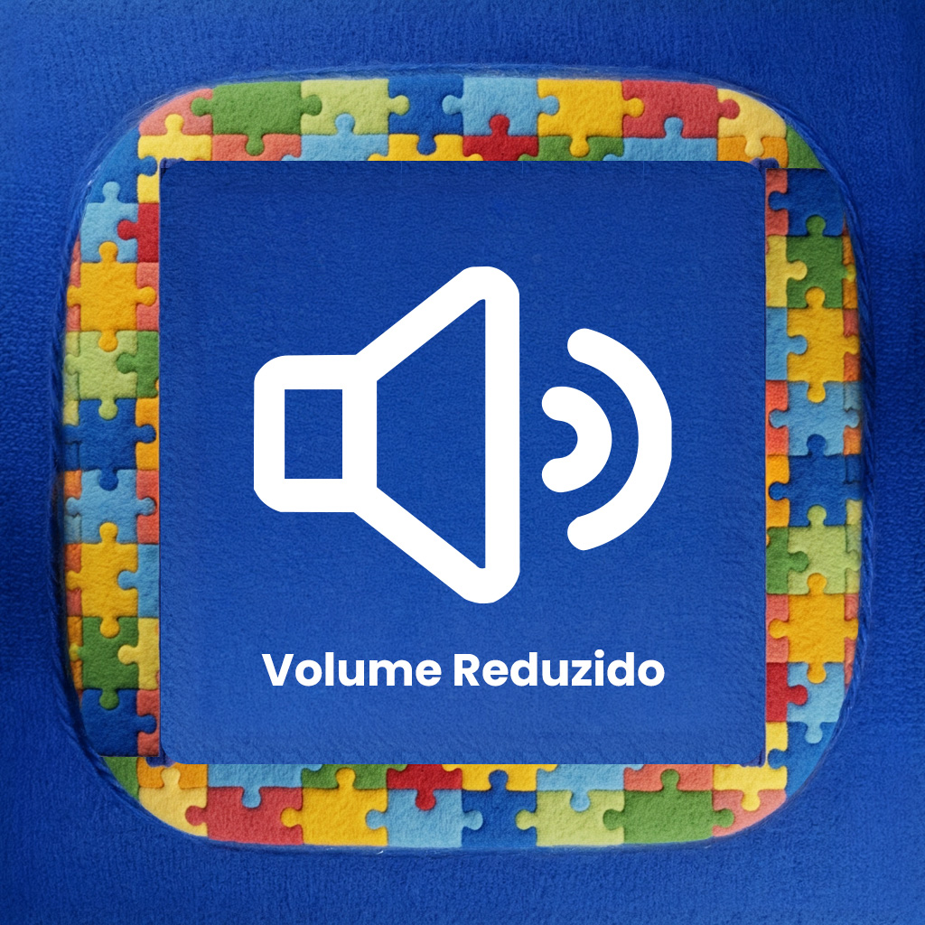 Volume reduzido