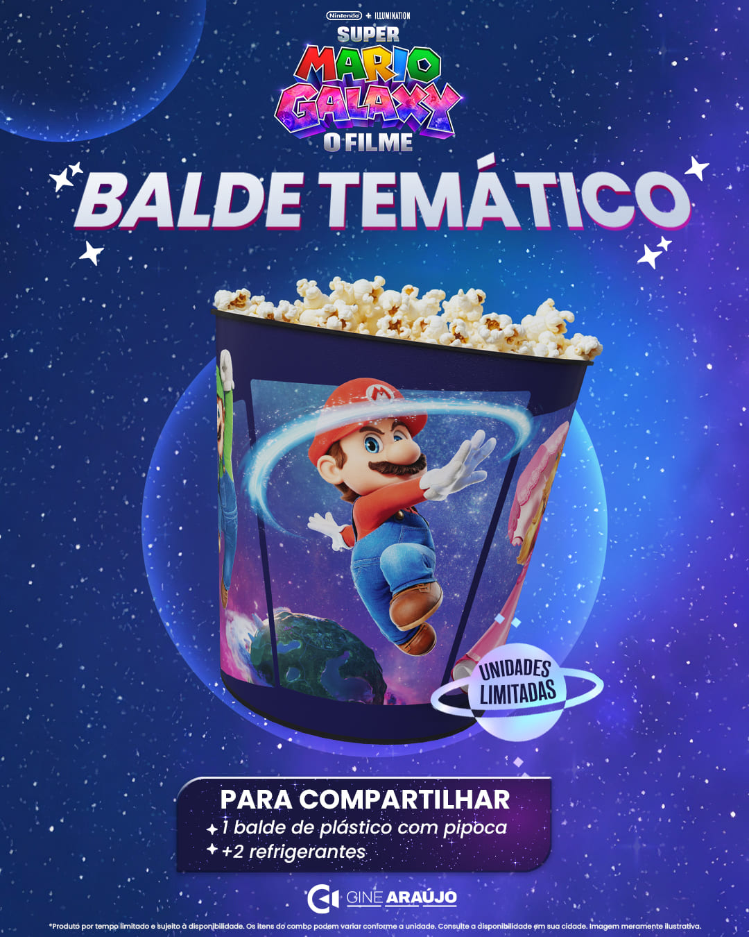 Balde Super Mario